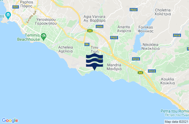 Tími, Cyprus潮水