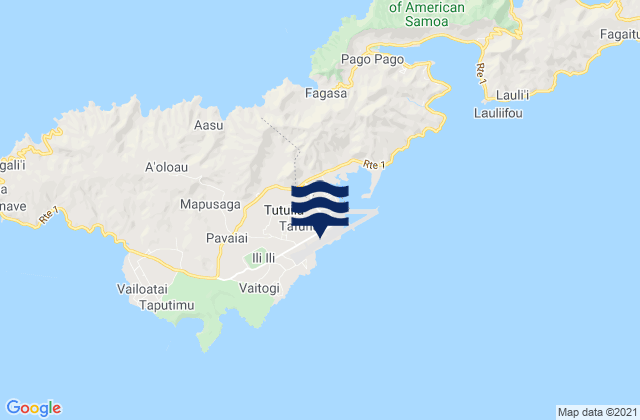 Tāfuna, American Samoa潮水