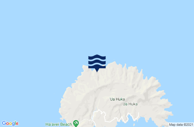 Ua Huka, French Polynesia潮水