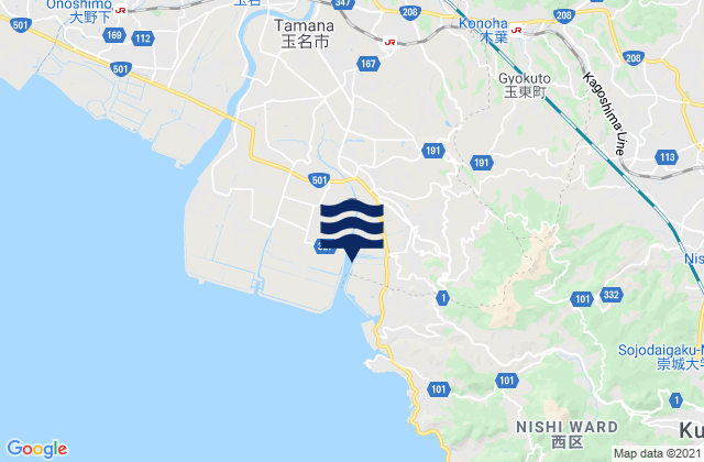 Uekimachi-mōno, Japan潮水