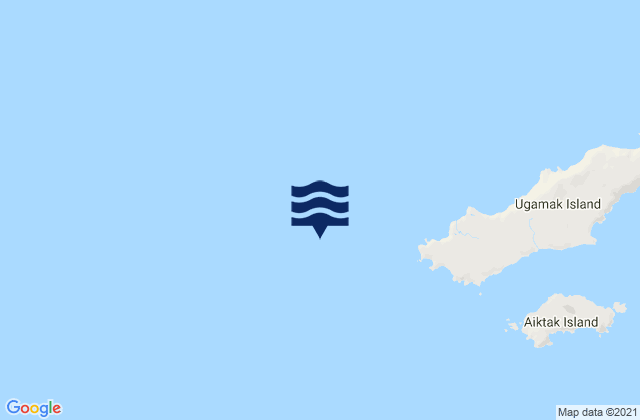 Ugamak Strait (North end), United States潮水