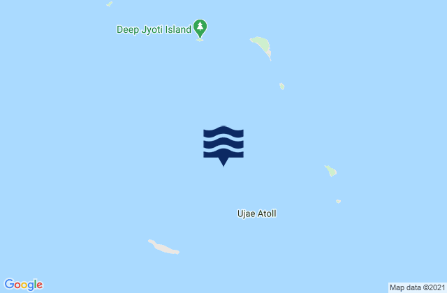 Ujae Atoll, Marshall Islands潮水