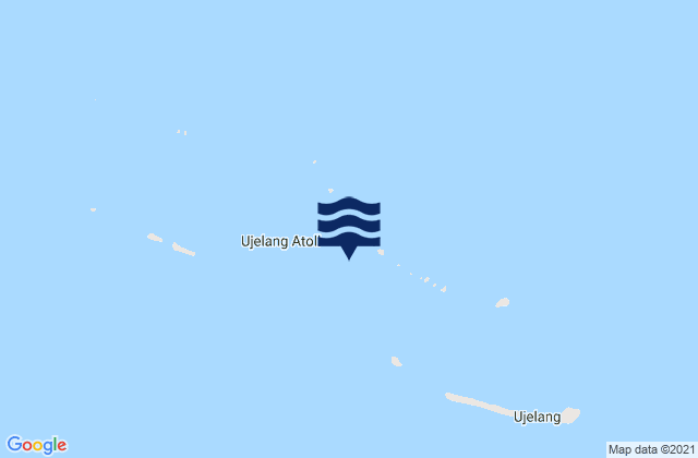 Ujelang Atoll, Marshall Islands潮水
