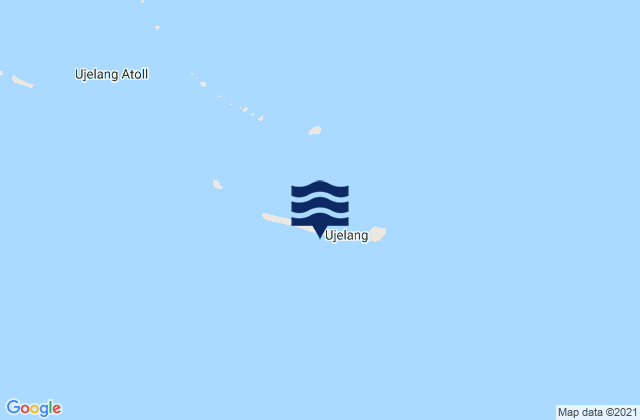 Ujelang Atoll, Micronesia潮水