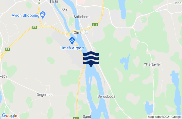 Umeå, Sweden潮水