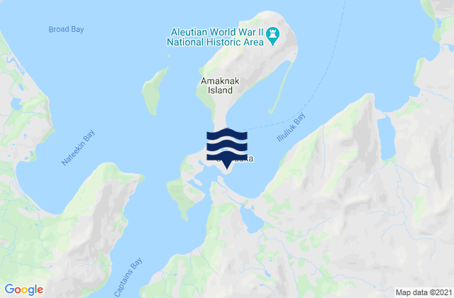 Unalaska, United States潮水