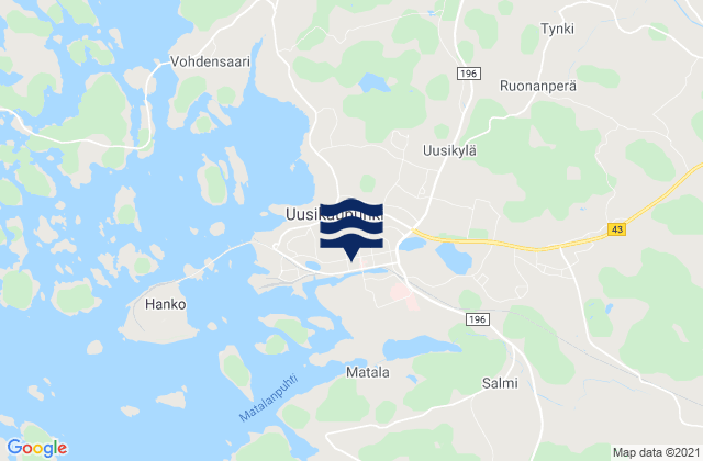 Uusikaupunki, Finland潮水