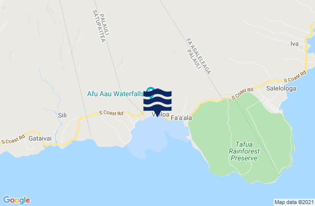 Vailoa, Samoa潮水