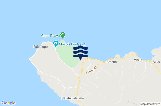 Vaisigano, Samoa潮水