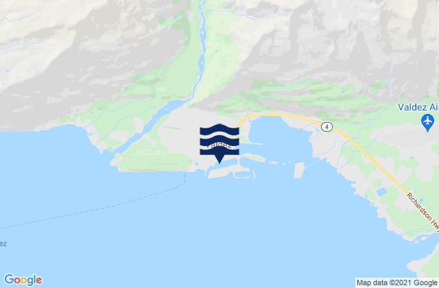Valdez, United States潮水