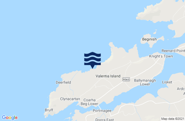 Valentia Island, Ireland潮水