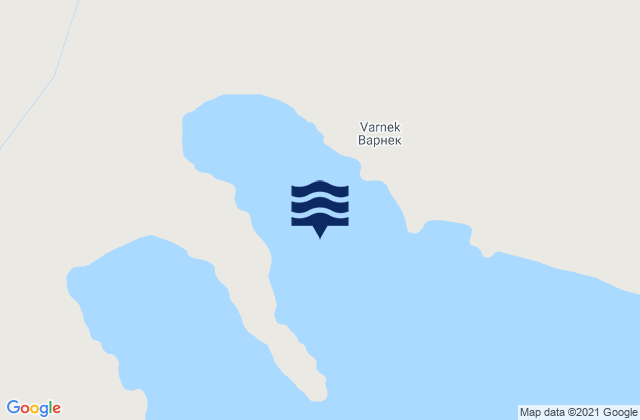 Varneka Bay, Russia潮水