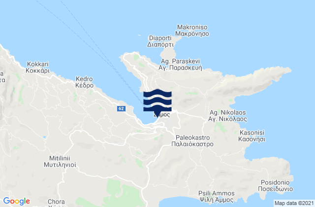 Vathý, Greece潮水