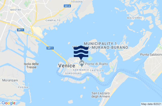 Venezia, Italy潮水