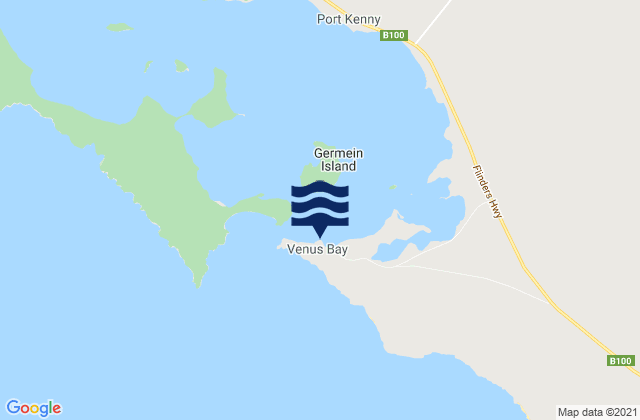 Venus Bay, Australia潮水