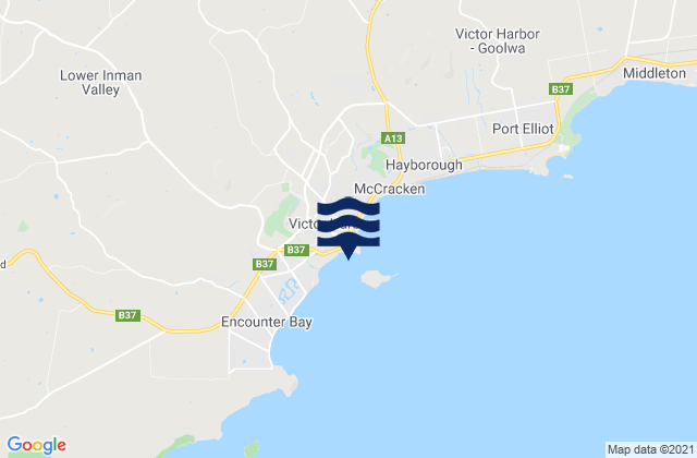 Victor Harbour, Australia潮水