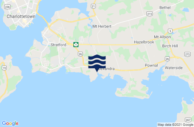 Victoria, Canada潮水