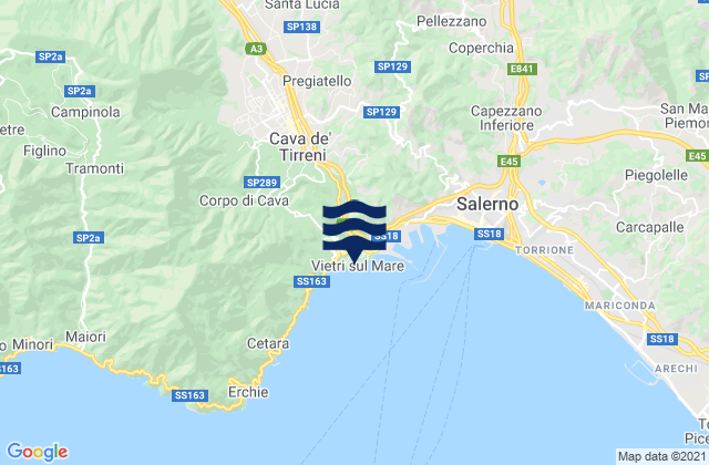 Vietri sul Mare, Italy潮水