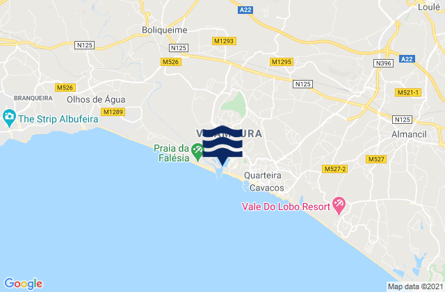 Vilamoura, Portugal潮水