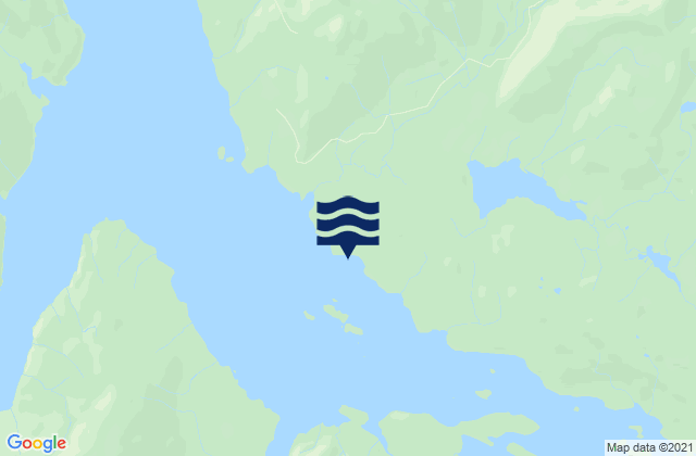 Village Rock Zimovia Strait, United States潮水