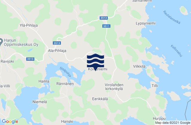 Virolahti, Finland潮水