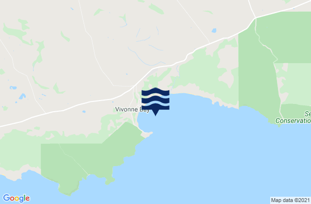 Vivonne Bay, Australia潮水