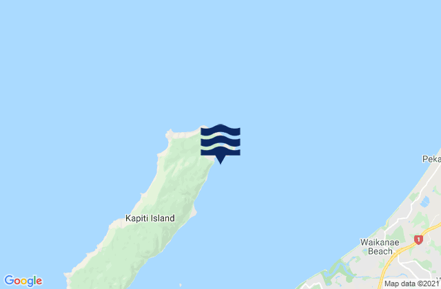 Waiorua Bay, New Zealand潮水