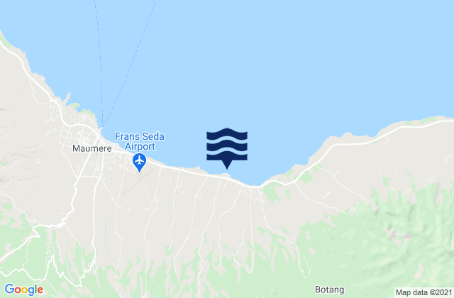 Waipare, Indonesia潮水