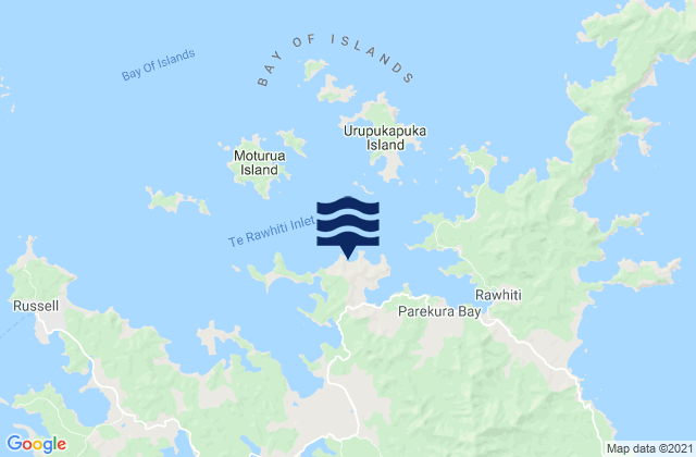 Waipiro Bay, New Zealand潮水