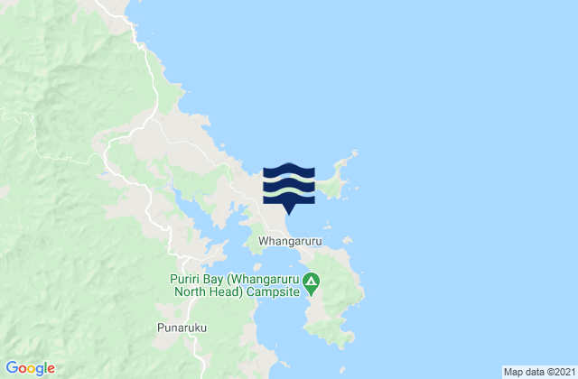 Waitapu Rock, New Zealand潮水