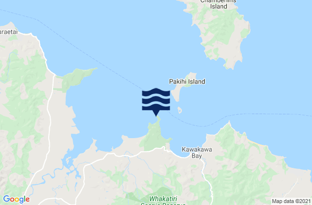 Waitawa Bay, New Zealand潮水