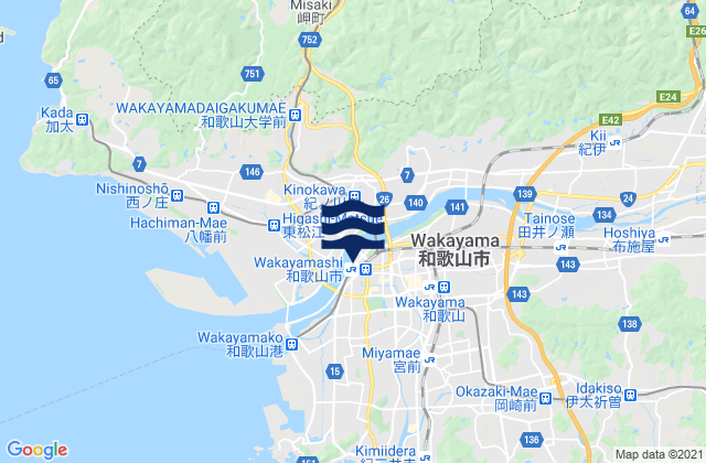 Wakayama Shi, Japan潮水
