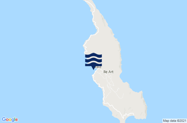 Wala, New Caledonia潮水
