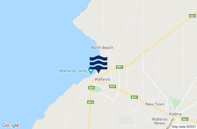 Wallaroo, Australia潮水