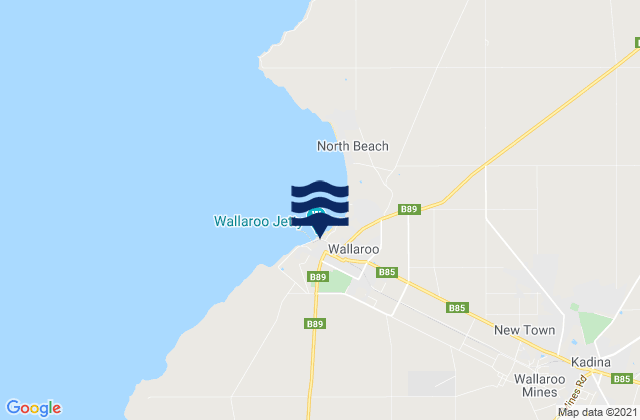 Wallaroo Port, Australia潮水