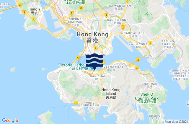 Wan Chai, Hong Kong潮水