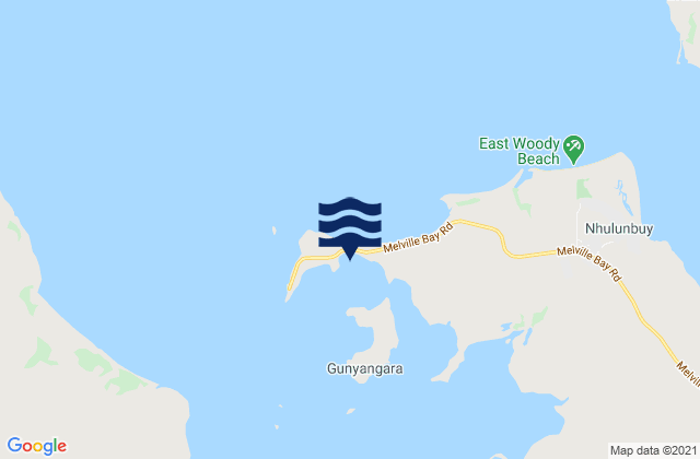 Wanaka Bay, Australia潮水
