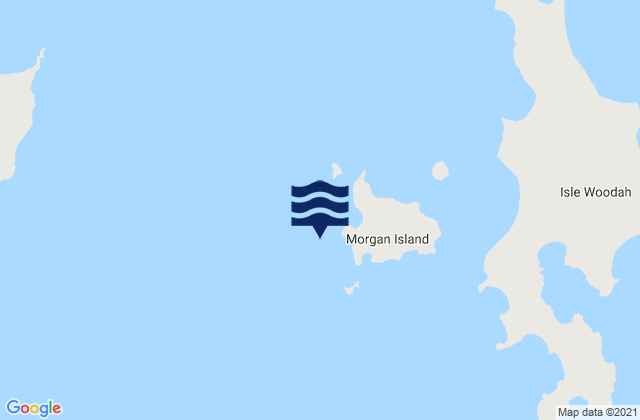 Wappah Island, Australia潮水