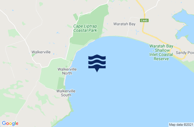 Waratah Bay, Australia潮水