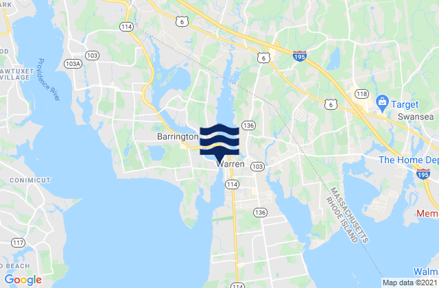Warren Narragansett Bay, United States潮水
