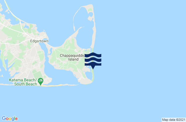Wasque Point Chappaquiddick Island, United States潮水