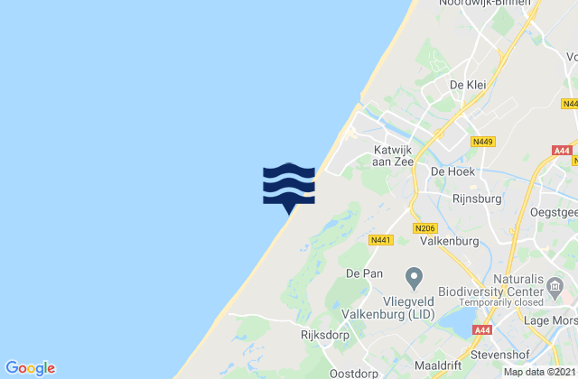 Wassenaar, Netherlands潮水