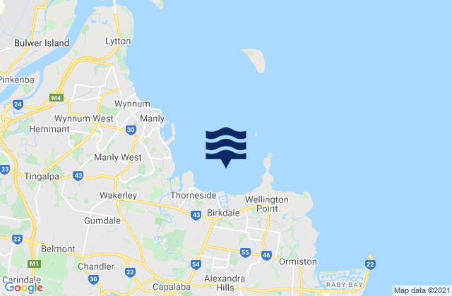 Waterloo Bay, Australia潮水