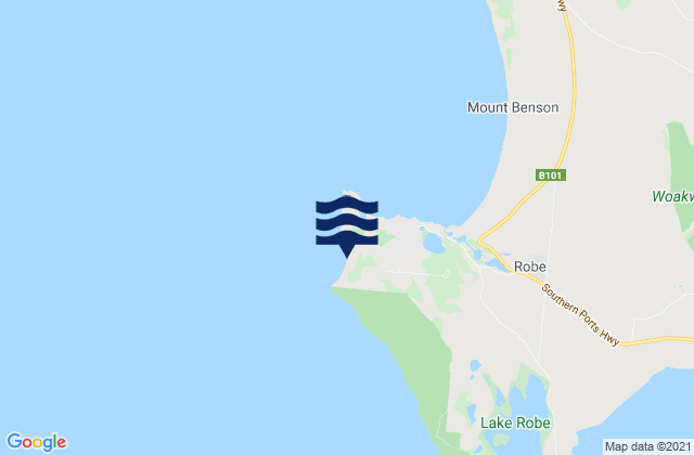 West Beach, Australia潮水