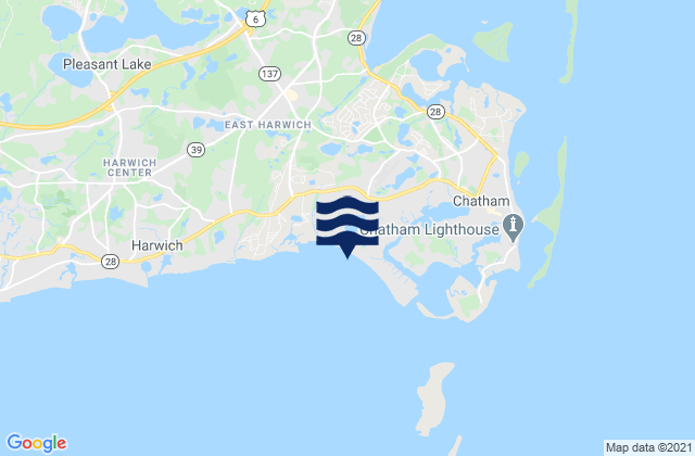 West Chatham, United States潮水