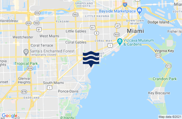 West Miami, United States潮水