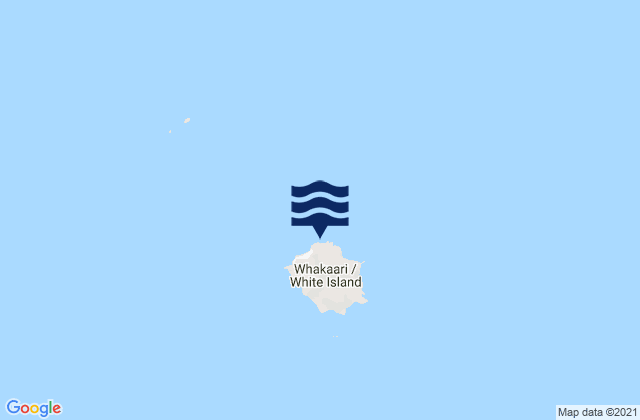 Whakaari (White Island), New Zealand潮水