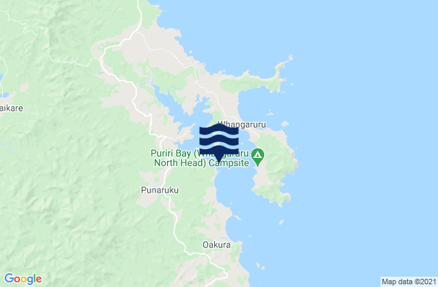 Whangaruru Harbour, New Zealand潮水