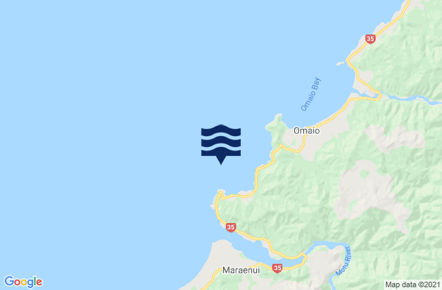 Whitianga Bay, New Zealand潮水