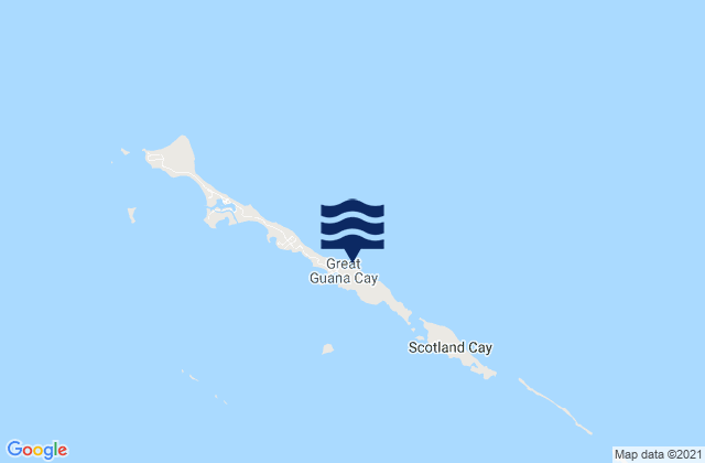 Willawahs (Guana Cay), United States潮水